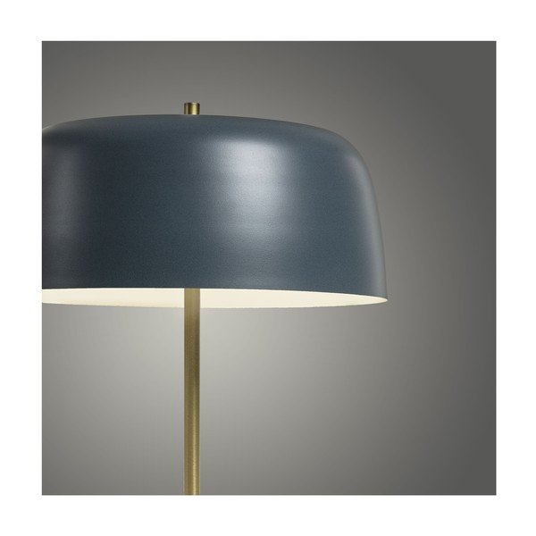 Ciemnoniebieska lampa stołowa La Forma Binary, wys. 31 cm-image-1