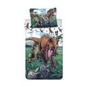 Bawełniana pościel dziecięca jednoosobowa 140x200 cm Jurassic World "Trio" – Jerry Fabrics