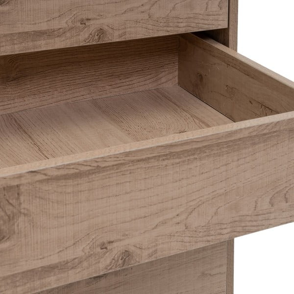 Otwarta szafa modułowa w dekorze dębu w naturalnym kolorze 60x180x45 cm Modular – Casa Selección-image-3