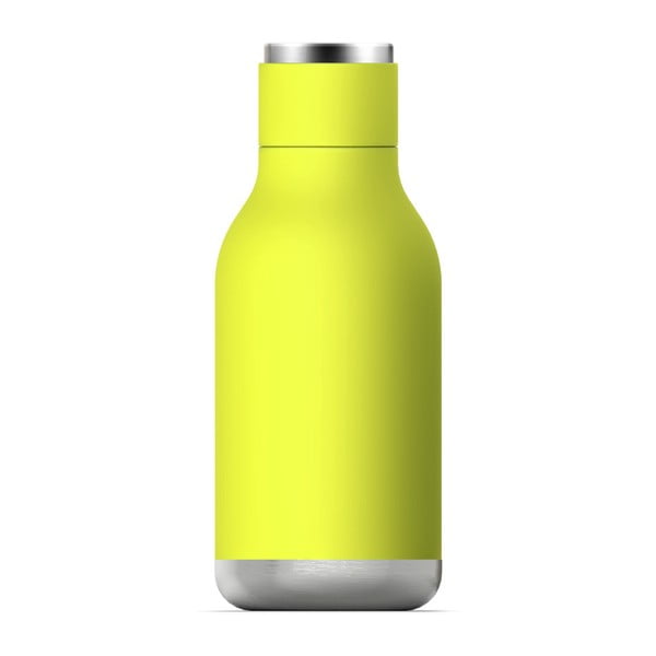 Limonkowa butelka termiczna Asobu Urban, 473 ml