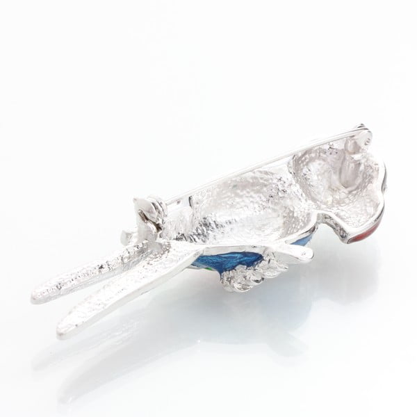 Broszka z kryształami Swarovski Elements Laura Bruni Parrot-image-1