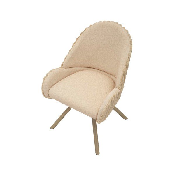 Kremowe tapicerowane fotele jadalniane zestaw z podłokietnikami 2 szt. Stockholm – Mauro Ferretti-image-3