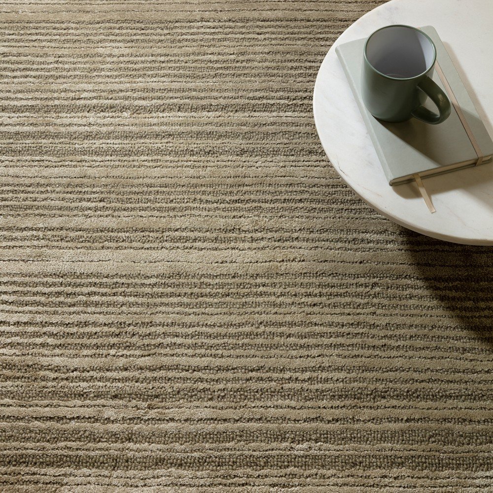 Szałwiowy dywan z mieszanki wełny tkany ręcznie 200x290 cm Henley Sage – Asiatic Carpets (zdjęcie 3)