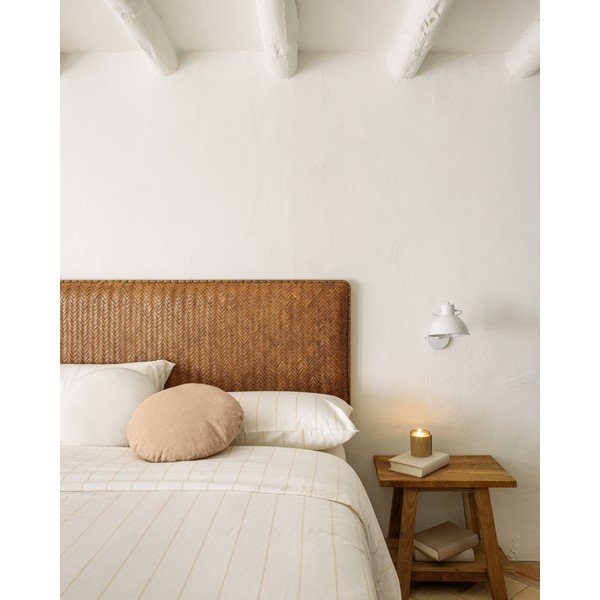 Podnóżek z drewna tekowego Kave Home Safara-image-4