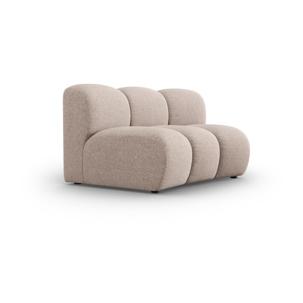 Beżowy moduł sofy (moduł środkowy) Lupine – Micadoni Home-image-2