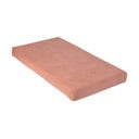 Jasnoróżowy sztruksowy piankowy plac zabaw 75x41x7 cm Bloque Montessori – Little Nice Things