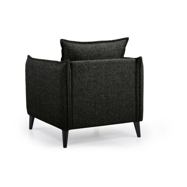 Czarny fotel Scandic Leo-image-2