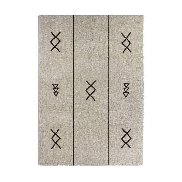 Beżowy dywan Calista Rugs Venice Symbols, 120x170 cm