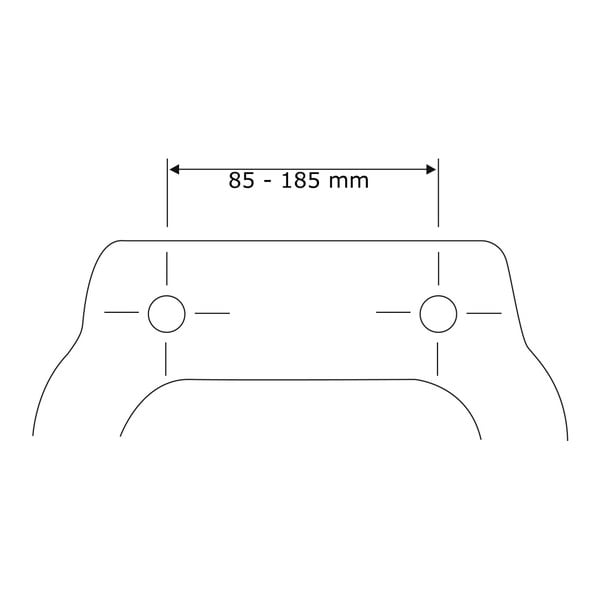 Biała deska sedesowa z łatwym domknięciem Wenko Rieti, 44,5x37 cm-image-4