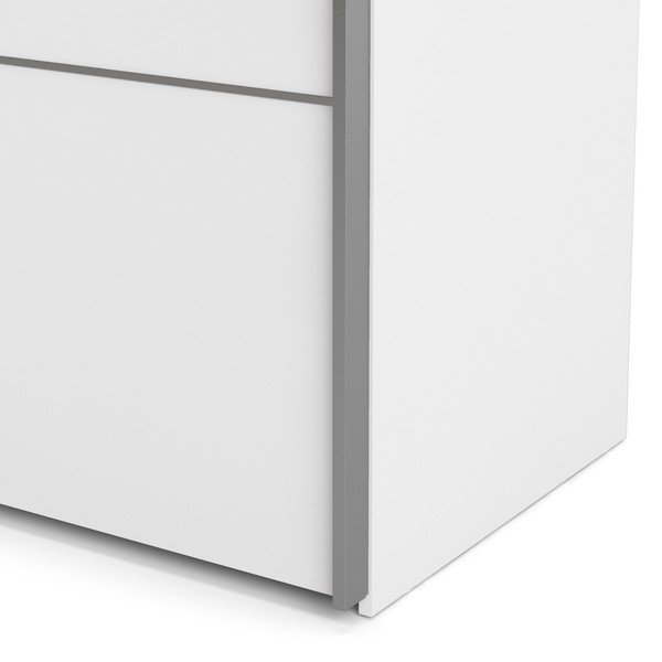 Biała szafa Tvilum Verona, 182 x 202 cm-image-1