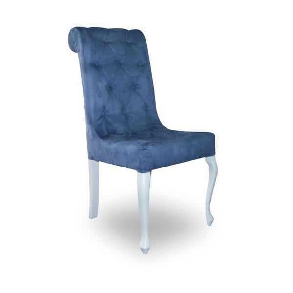 Niebieskie krzesło Massive Home Katie