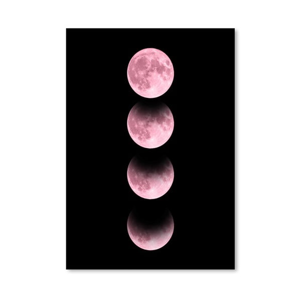 Plakat Americanflat Pink Moon, 30x42 cm