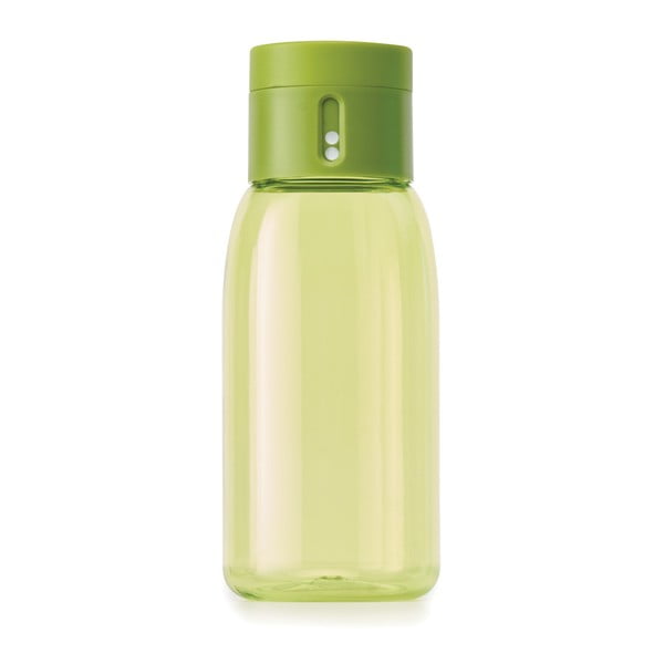 Zielona butelka z licznikiem Joseph Joseph Dot, 400 ml