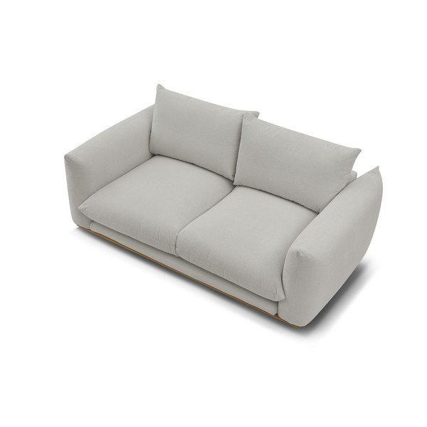 Jasnoszara sofa 193 cm Ernest – Bobochic Paris-image-4