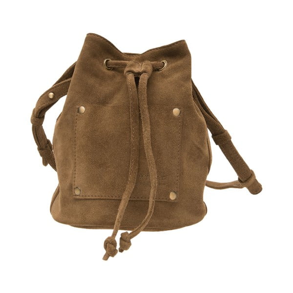 Skórzany plecak Knapsack, brązowy