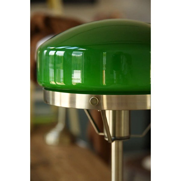 Zielona/w kolorze mosiądzu lampa stołowa (wysokość 39 cm) Aurelia – Markslöjd-image-3