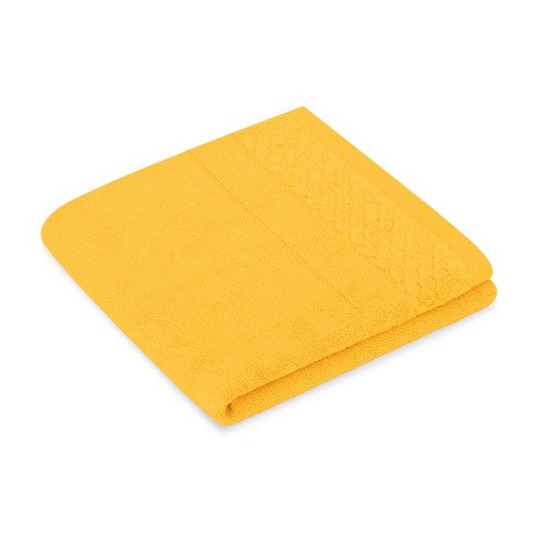 Żółte bawełniane ręczniki zestaw 2 szt. frotte Rubrum – Restilo-image-2