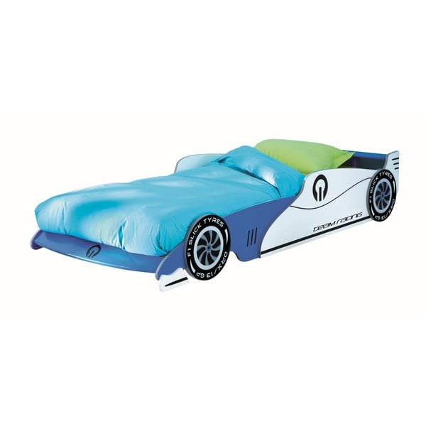 Łóżko w kształcie samochodu wyścigowego Demeyere Grand Prix, 90x200 cm