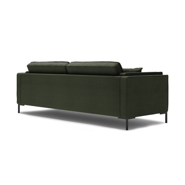 Ciemnozielona sofa Milo Casa Attilio, 230 cm-image-3