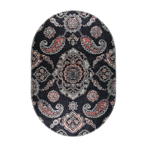 Czarny dywan odpowiedni do prania 120x180 cm – Vitaus