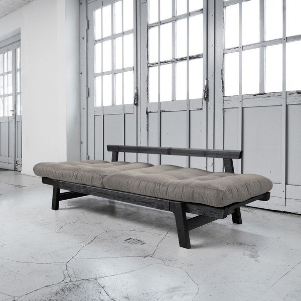 Sofa rozkładana Karup Step Black/Granite Grey-image-3