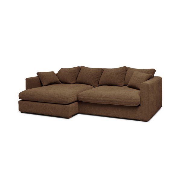 Brązowy szezlong Comfy – Scandic-image-2