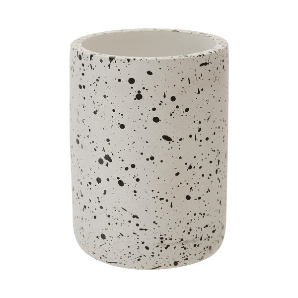 Kremowy betonowy kubek na szczoteczki do zębów Mozie – Premier Housewares