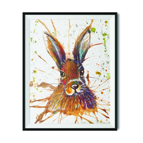 Plakat Wraptious Splatter Hare