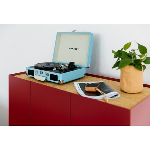 Jasnoniebieski gramofon Crosley Cruiser Plus-image-4