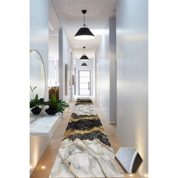 Dywan Rizzoli Gold, 80x200 cm-image-1