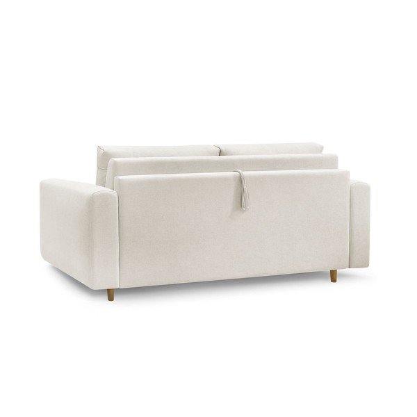 Beżowa sofa do spania/rozkładana 200 cm Cocoone – Bobochic Paris-image-4