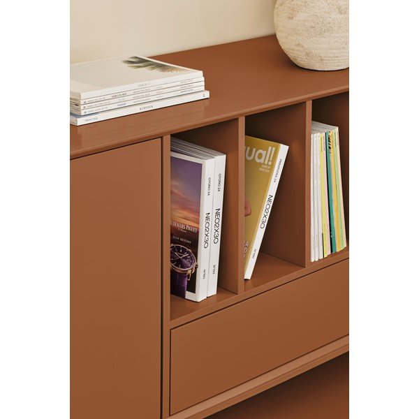 Czarna komoda 220x98x45 cm Platt – Teulat-image-4