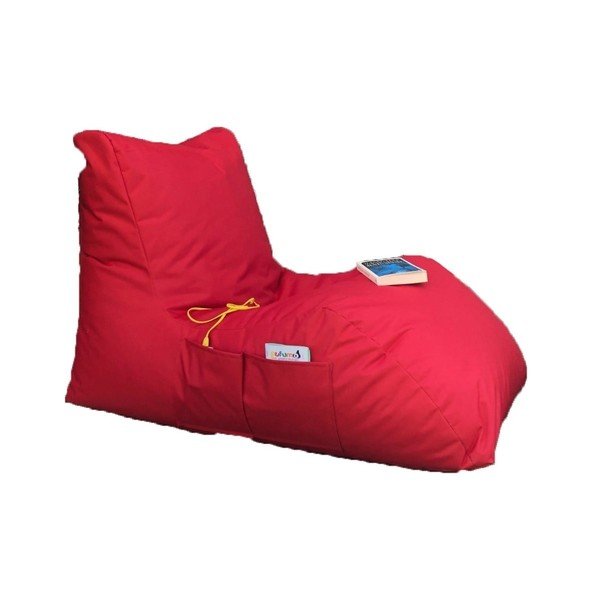 Czerwony ogrodowy worek do siedzenia Daybed – Floriane Garden