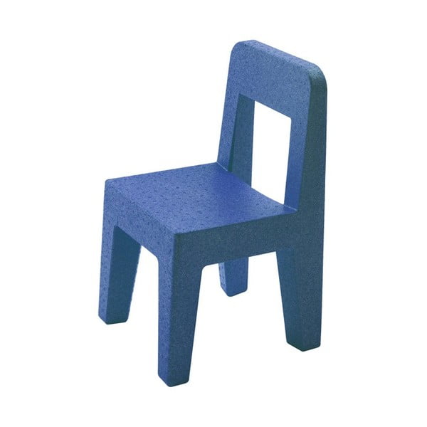 Niebieskie krzesło dziecięce Magis Seggiolina Pop