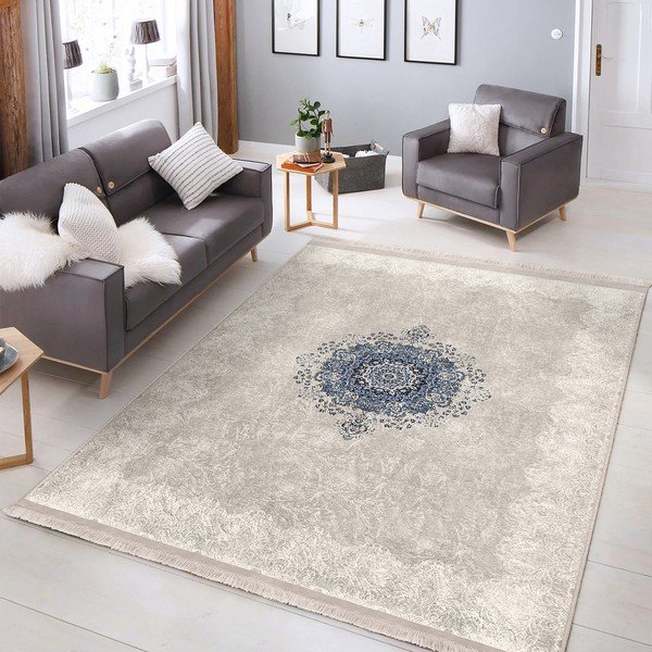 Szaro-beżowy dywan 120x180 cm – Mila Home-image-2
