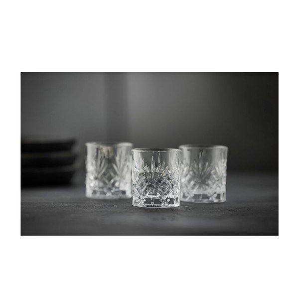 Szklanki zestaw 6 szt. do wódki 80 ml Melodia – Lyngby Glas-image-2