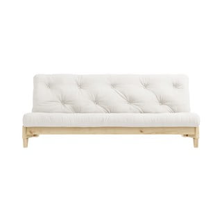 Sofa rozkładana z jasnobeżowym pokryciem Karup Design Fresh Natural