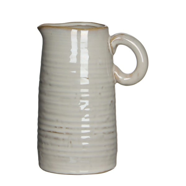 Wazon ceramiczny/dzbanek June Cream, 17 cm