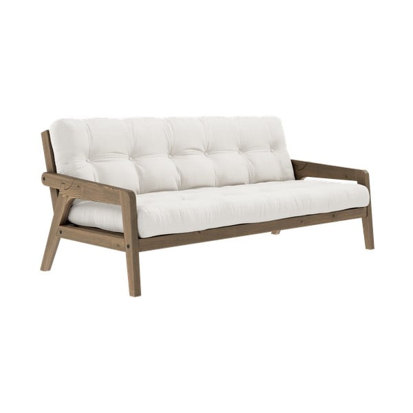 Biała rozkładana sofa 204 cm Grab – Karup Design-image-3
