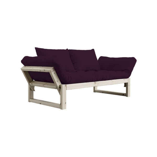 Sofa rozkładana Karup Edge Natural/Purple Plum-image-4