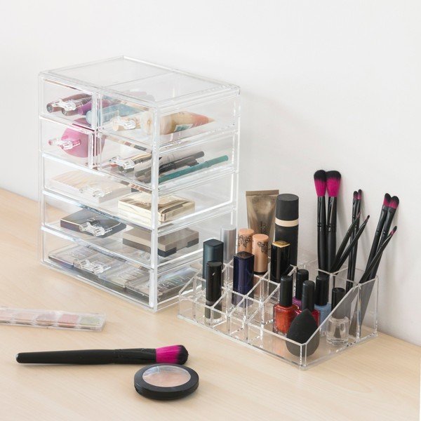 Przejrzysty organizer kosmetyczny InnovaGoods-image-1