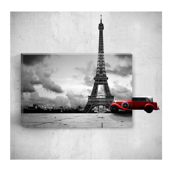 Obraz 3D Mosticx Eiffel Tower, 40x60 cm