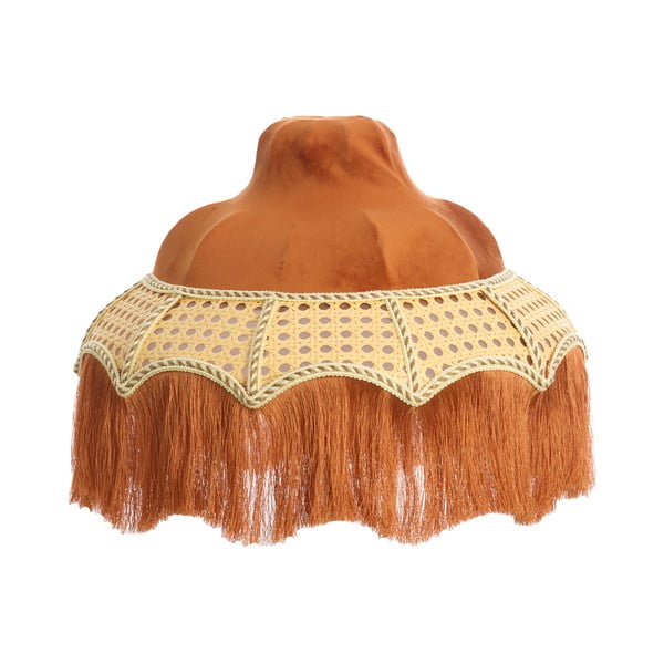 Pomarańczowy abażur ø 35 cm Mizia – Light & Living