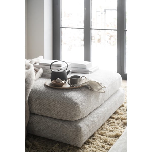 Kremowy podnóżek Duncan – Rowico-image-4