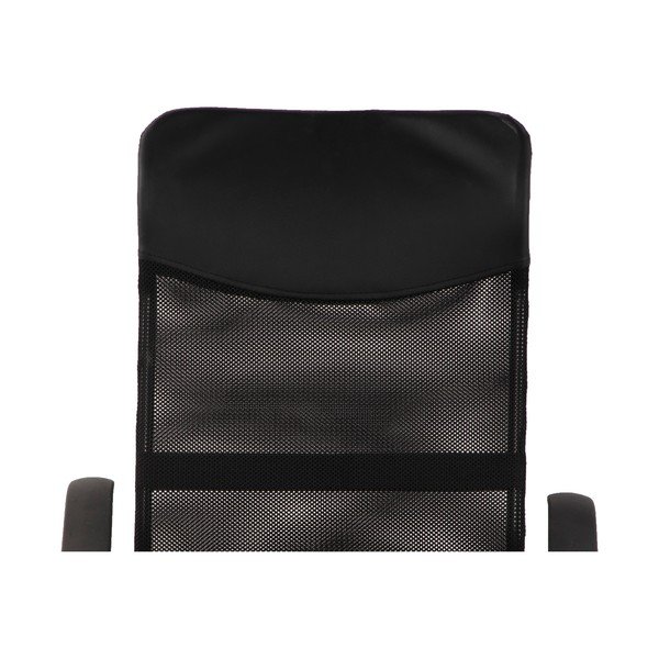 Czarne tapicerowane krzesło biurowe Arco – Bonami Essentials-image-4