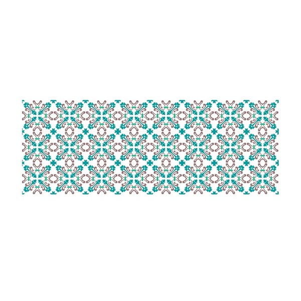 Winylowy dywan Mosaico Modernista Azul, 66x180 cm
