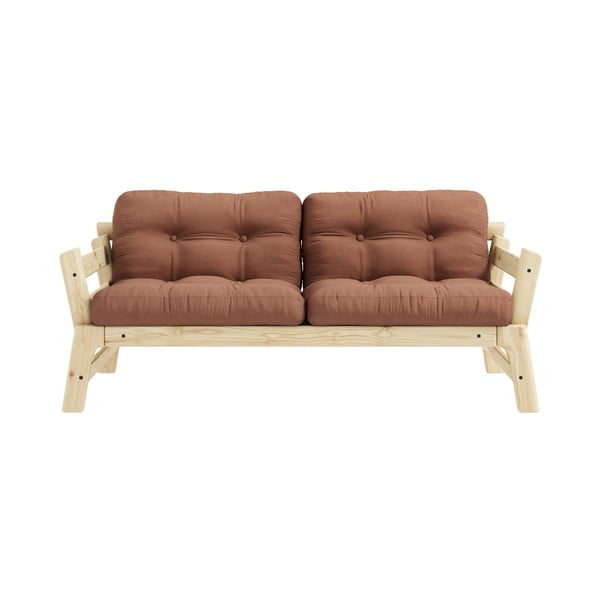 Sofa wielofunkcyjna Karup Design Step Natural Clear/Clay Brown