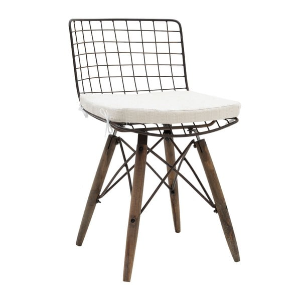 Krzesło z nogami z drewna sosnowego InArt