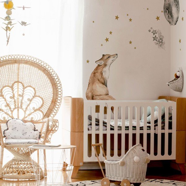 Naklejka ścienna z lisem Dekornik Mr. Fox-image-1