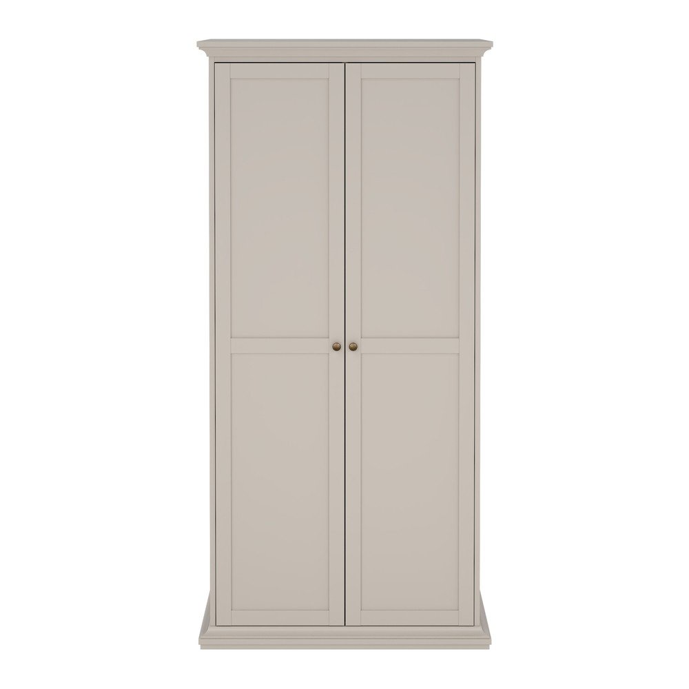 Kremowa szafa 96x201x60,5 cm Paris – Tvilum (zdjęcie 10)